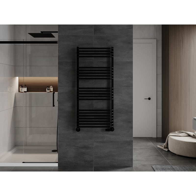 Mexen Apollo Badheizkörper 1210 x 550 mm, 641 W, schwarz - W117-1210-550-00-70