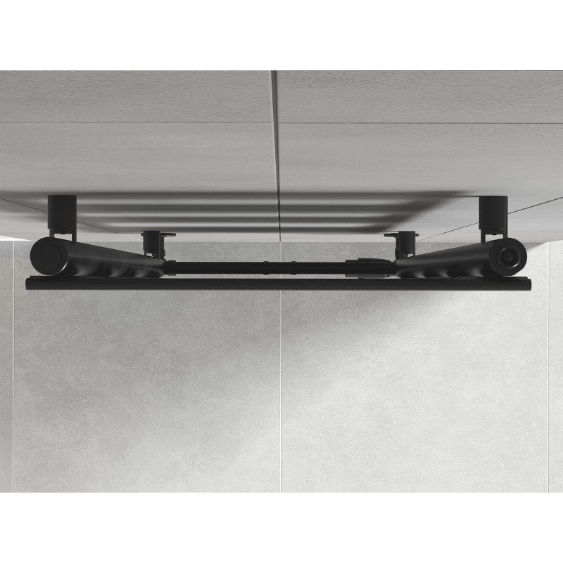 Mexen Ceres Badezimmerheizkörper 1200 x 500 mm, 610 W, schwarz - W111-1200-500-00-70
