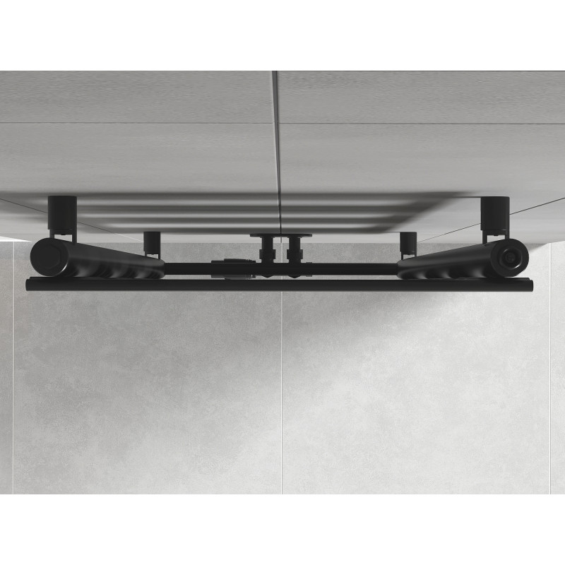 Mexen Ceres Badezimmerheizkörper 1200 x 500 mm, 610 W, schwarz - W111-1200-500-00-70