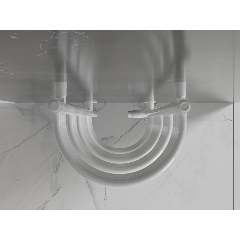 Mexen Eros Badheizkörper 1600 x 318 mm, 551 W, weiß - W112-1600-318-00-20