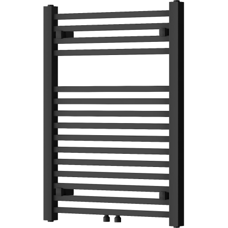Mexen Pluton Badezimmerheizkörper 800 x 600 mm, 476 W, schwarz - W106-0800-600-00-70