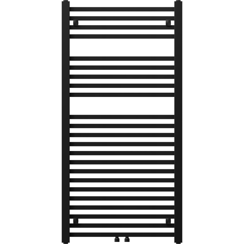 Mexen Pluton Badezimmerheizkörper 1200 x 600 mm, 726 W, schwarz - W106-1200-600-00-70