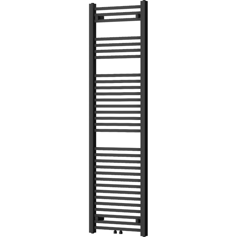 Mexen Pluton Badezimmerheizkörper 1700 x 500 mm, 855 W, schwarz - W106-1700-500-00-70
