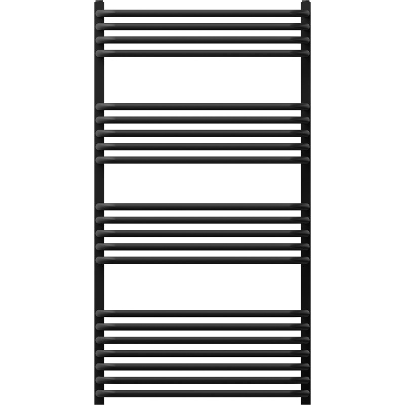 Mexen Apollo Badezimmerheizkörper 1210 x 650 mm, 713 W, schwarz - W117-1210-650-00-70