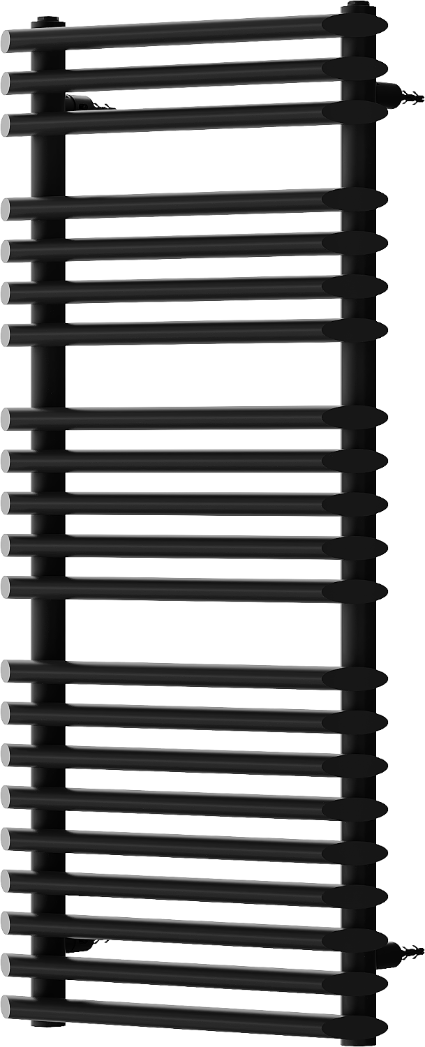 Mexen Akan Badezimmerheizkörper 1080 x 500 mm, 784 W, schwarz - W121-1080-500-00-70