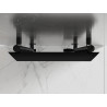 Mexen Akan Badezimmerheizkörper 1080 x 500 mm, 784 W, schwarz - W121-1080-500-00-70