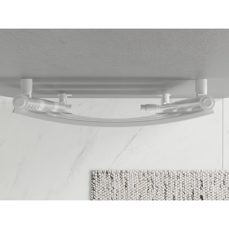 Mexen Bachus Badheizkörper 1200 x 500 mm, 619 W, weiß - W109-1200-500-00-20