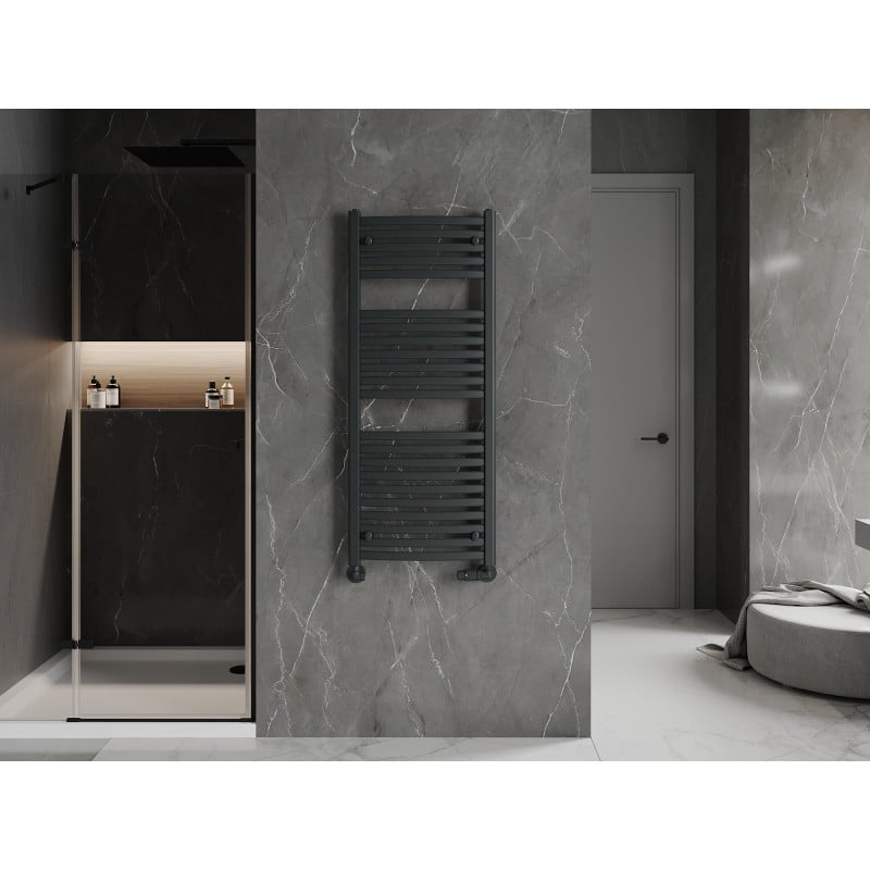 Mexen Helios Badezimmerheizkörper 1200 x 500 mm, 567 W, Anthrazit - W103-1200-500-00-66