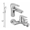 Mexen Kama DS05 Badewannenset, Chrom - 72503DS05-00