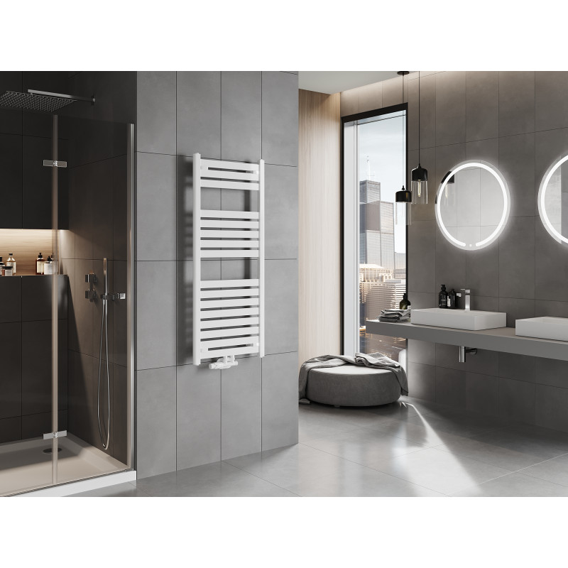 Mexen Uran Badezimmerheizkörper 1200 x 500 mm, 534 W, weiß - W105-1200-500-00-20