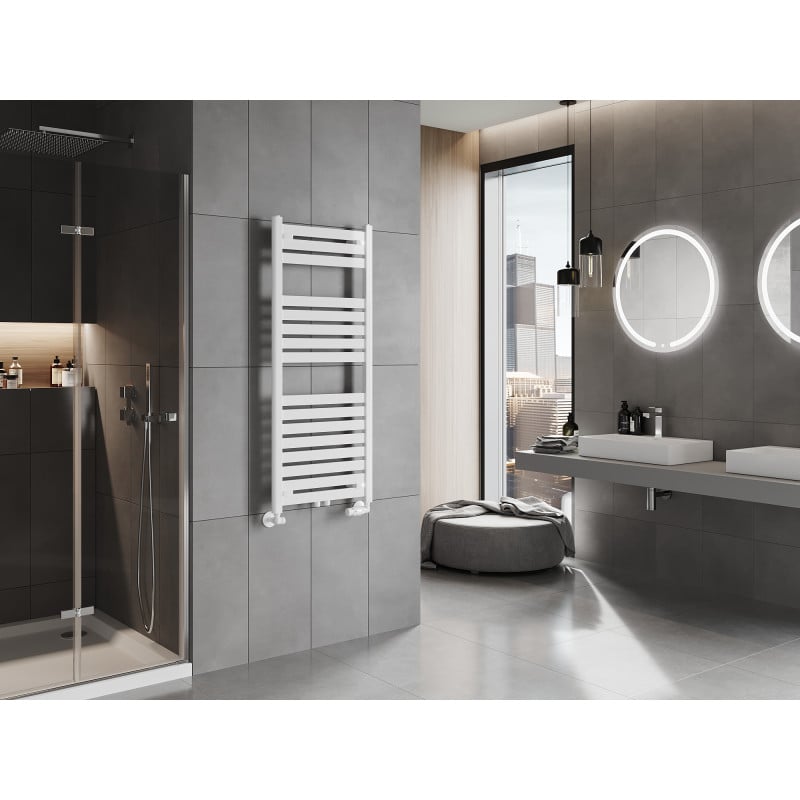 Mexen Uran Badezimmerheizkörper 1200 x 500 mm, 534 W, weiß - W105-1200-500-00-20