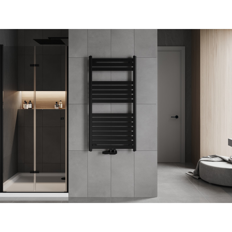 Mexen Uran Badezimmerheizkörper 1200 x 600 mm, 623 W, schwarz - W105-1200-600-00-70