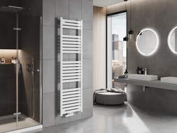 Mexen Uran Badezimmerheizkörper 1800 x 500 mm, 801 W, weiß - W105-1800-500-00-20