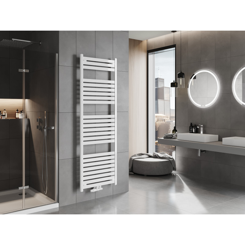 Mexen Uran Badezimmerheizkörper 1800 x 600 mm, 934 W, weiß - W105-1800-600-00-20