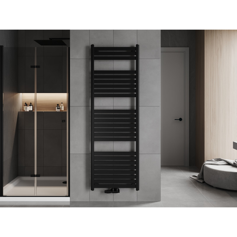 Mexen Uran Badezimmerheizkörper 1800 x 600 mm, 934 W, schwarz - W105-1800-600-00-70