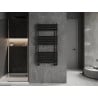 Mexen Jowisz Badezimmerheizkörper 1200 x 600 mm, 594 W, schwarz - W107-1200-600-00-70