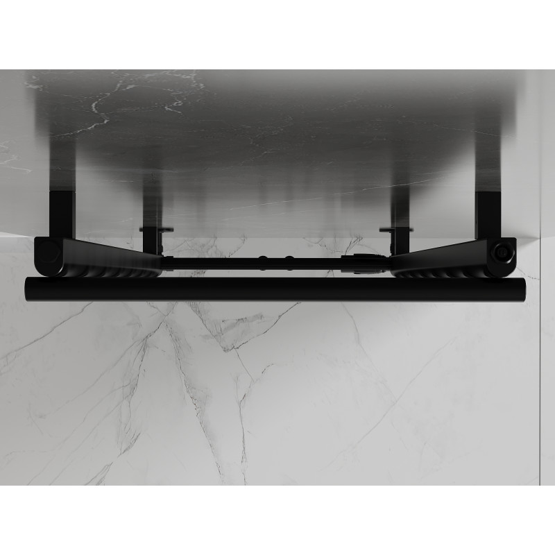 Mexen Saturn Badezimmerheizkörper 1200 x 500 mm, 409 W, schwarz - W108-1200-500-00-70