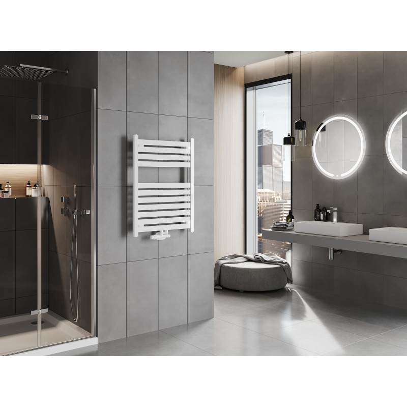 Mexen Uran Badezimmerheizkörper 800 x 600 mm, 425 W, weiß - W105-0800-600-00-20