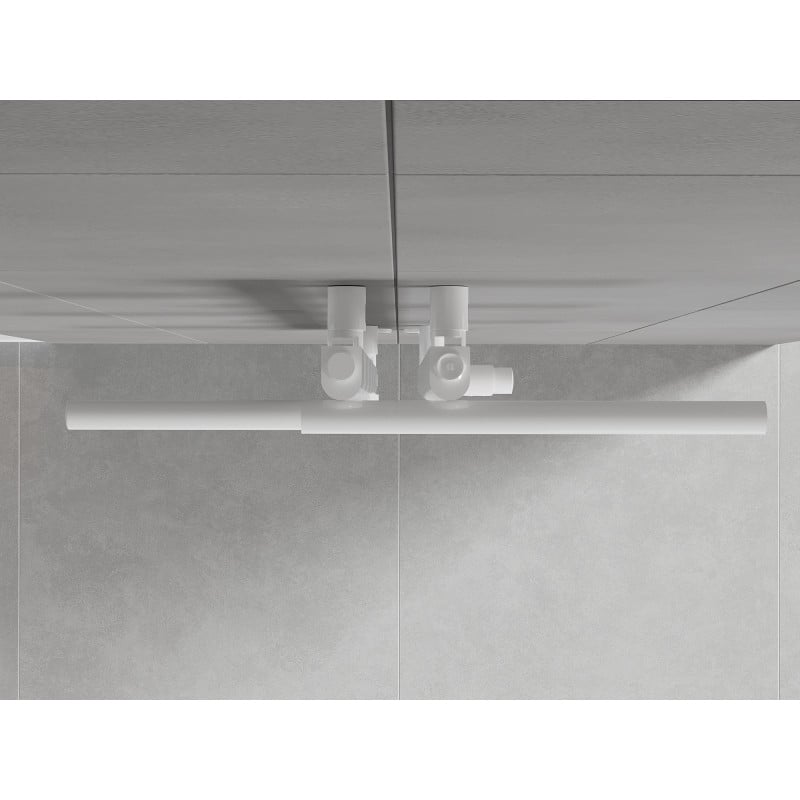 Mexen Jari dekorativer Badezimmerheizkörper 1005 x 550 mm, 339 W, weiß - W115-1005-550-00-20