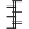 Mexen Jari Badezimmerheizkörper 1005 x 550 mm, 339 W, schwarz - W115-1005-550-00-70