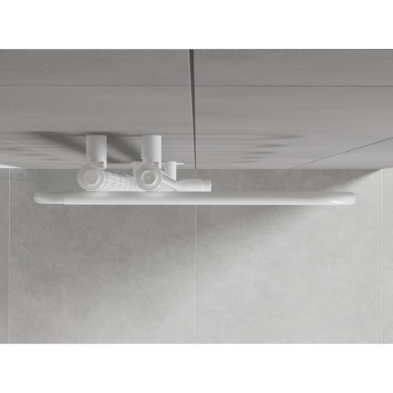 Mexen Kiso dekorativer Badezimmerheizkörper 1250 x 500 mm, 256 W, weiß - W114-1250-500-00-20