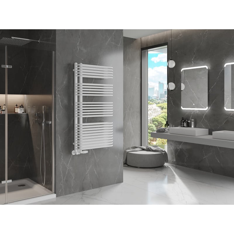 Mexen Amor Badezimmerradiator 1200 x 600 mm, 1083 W, weiß - W120-1200-600-00-20