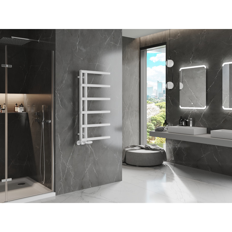 Mexen Jukon Dekorativer Badezimmerheizkörper 988 x 500 mm, 461 W, weiß - W116-0988-500-00-20