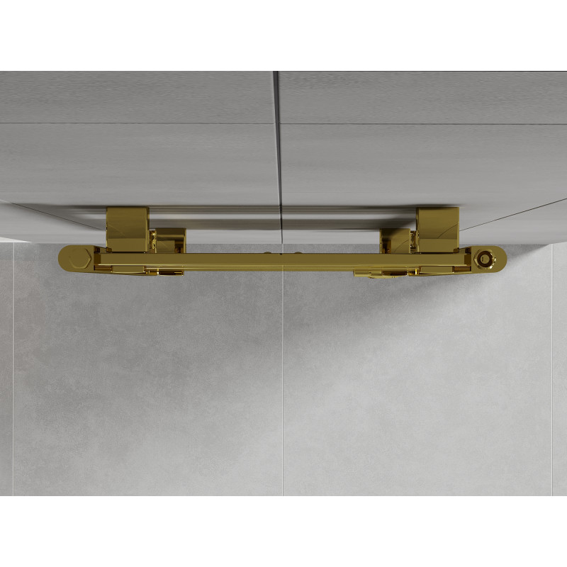Mexen Uran Badezimmerheizkörper 1200 x 500 mm, 422 W, gold - W105-1200-500-00-50