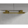 Mexen Uran Badezimmerheizkörper 1200 x 500 mm, 422 W, gold - W105-1200-500-00-50