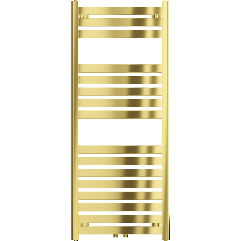 Mexen Uran Badezimmerheizkörper 1200 x 500 mm, 422 W, gold - W105-1200-500-00-50