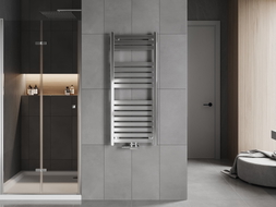 Mexen Uran Badezimmerheizkörper 1200 x 500 mm, 422 W, Chrom - W105-1200-500-00-01