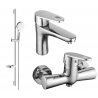 Mexen Kama DS05 Duschset, Chrom - 72504DS05-00