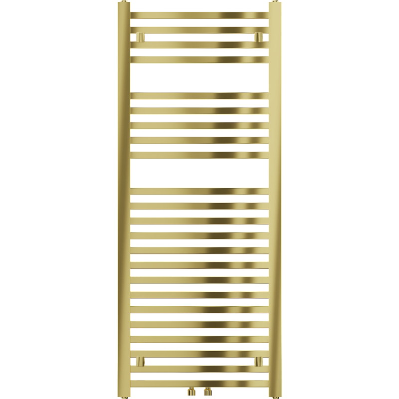 Mexen Pluton Badezimmerheizkörper 1200 x 500 mm, 493 W, golden - W106-1200-500-00-50