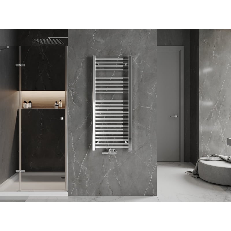 Mexen Pluton Badheizkörper 1200 x 500 mm, 493 W, Chrom - W106-1200-500-00-01