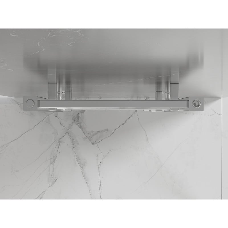 Mexen Pluton Badheizkörper 1200 x 500 mm, 493 W, Chrom - W106-1200-500-00-01