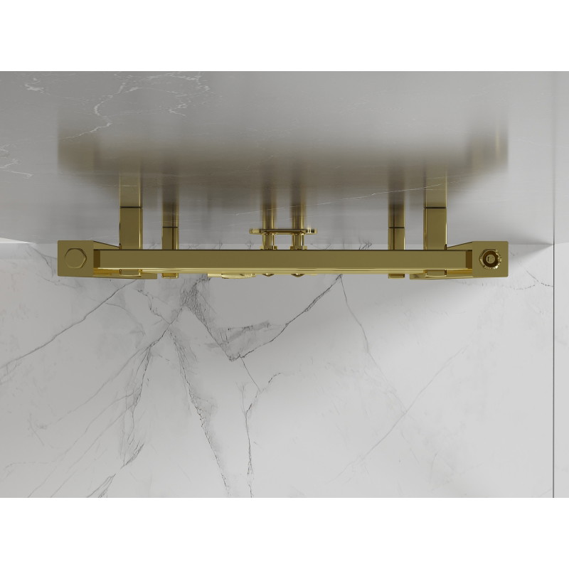 Mexen Pluton Badezimmerheizkörper 1200 x 500 mm, 493 W, golden - W106-1200-500-00-50