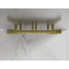 Mexen Pluton Badezimmerheizkörper 1200 x 500 mm, 493 W, golden - W106-1200-500-00-50