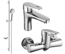 Mexen Kama DS75 Duschset, Chrom - 72504DS75-00