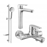 Mexen Kama DF75 Badewannen-Set, Chrom - 72513DF75-00