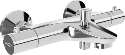 Mexen Nox thermostatische Badarmatur, Chrom - 77350-00