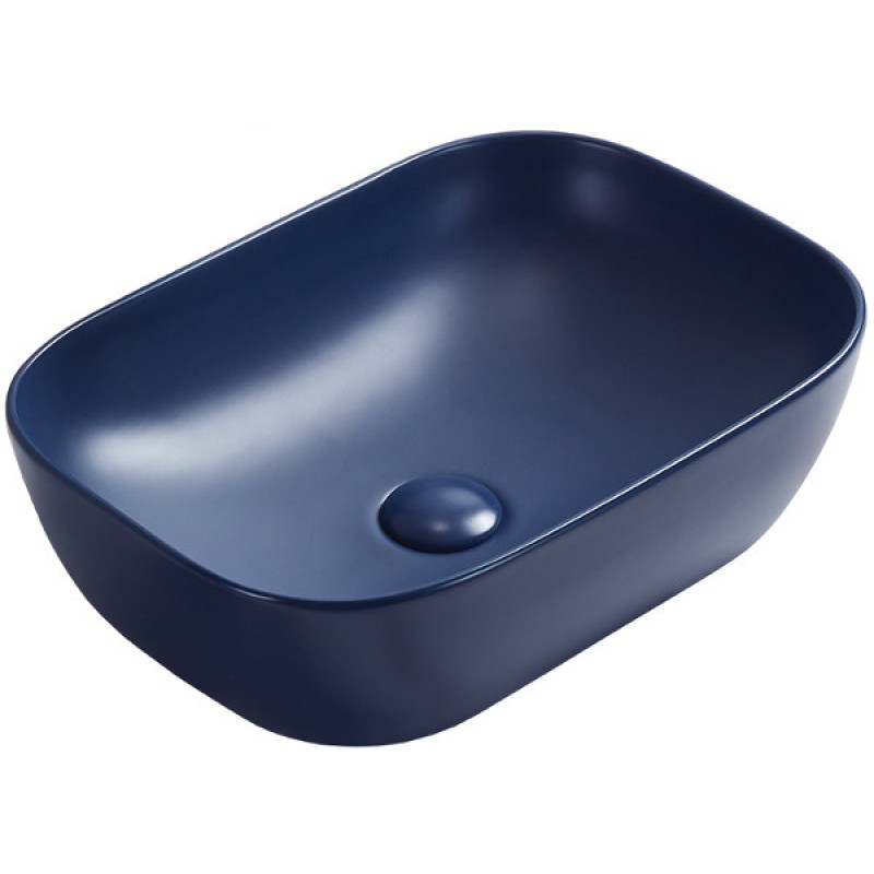Mexen Rita Aufsatzwaschbecken 45 x 32 cm, marineblau matt - 21084542