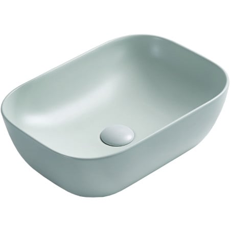 Mexen Rita Aufsatzwaschbecken 45 x 32 cm, mint matt - 21084546