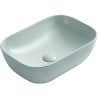 Mexen Rita Aufsatzwaschbecken 45 x 32 cm, mint matt - 21084546