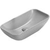 Mexen Klara Aufsatzwaschbecken 46 x 23 cm, hellgrau matt - 21564661