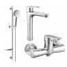 Mexen Kama DF75 Duschset, Chrom - 72514DF75-00