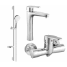 Mexen Kama DS05 Duschset, Chrom - 72514DS05-00