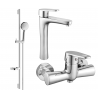 Mexen Kama DS75 Duschset, Chrom - 72514DS75-00