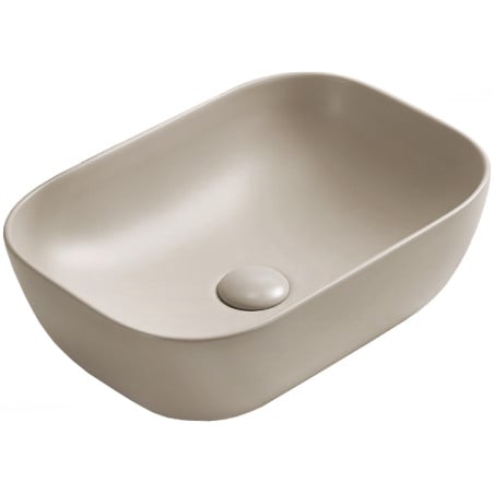 Mexen Rita Aufsatzwaschbecken 45 x 32 cm, beige matt - 21084566