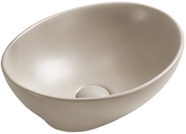 Mexen Elza Aufsatzwaschbecken 40 x 33 cm, beige matt - 21014066