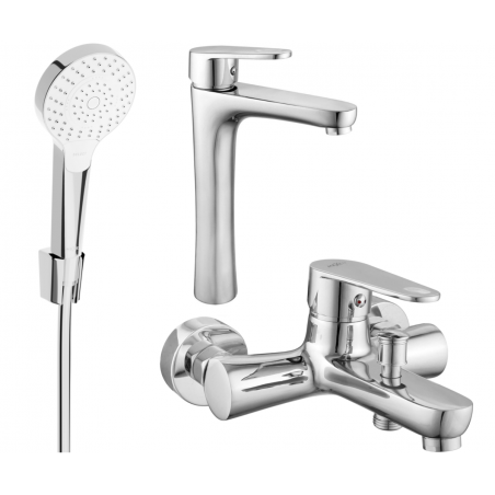 Mexen Kama R05 Wannen-Set, Chrom - 72513R05-00